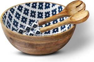 wooden salad bowl